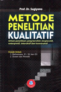 Image of Metode Penelitian Kualitatif