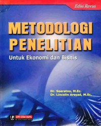 Image of Metodologi Penelitian Untuk Ekonomi dan Bisnis