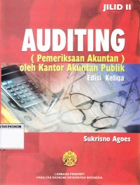 Image of Auditing (Pemeriksaan Akuntan oleh kantor Akuntan Publik)