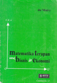 Image of Matematika Terapan untuk Bisnis dan Ekonomi