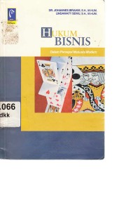 Image of Hukum Bisnis (dalam persepsi manusia modern)