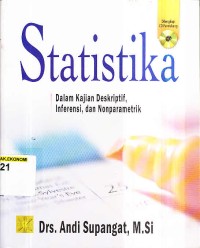 Image of Statistika (dalam kajian deskriptif,Inferensi,dan nonparametrik)